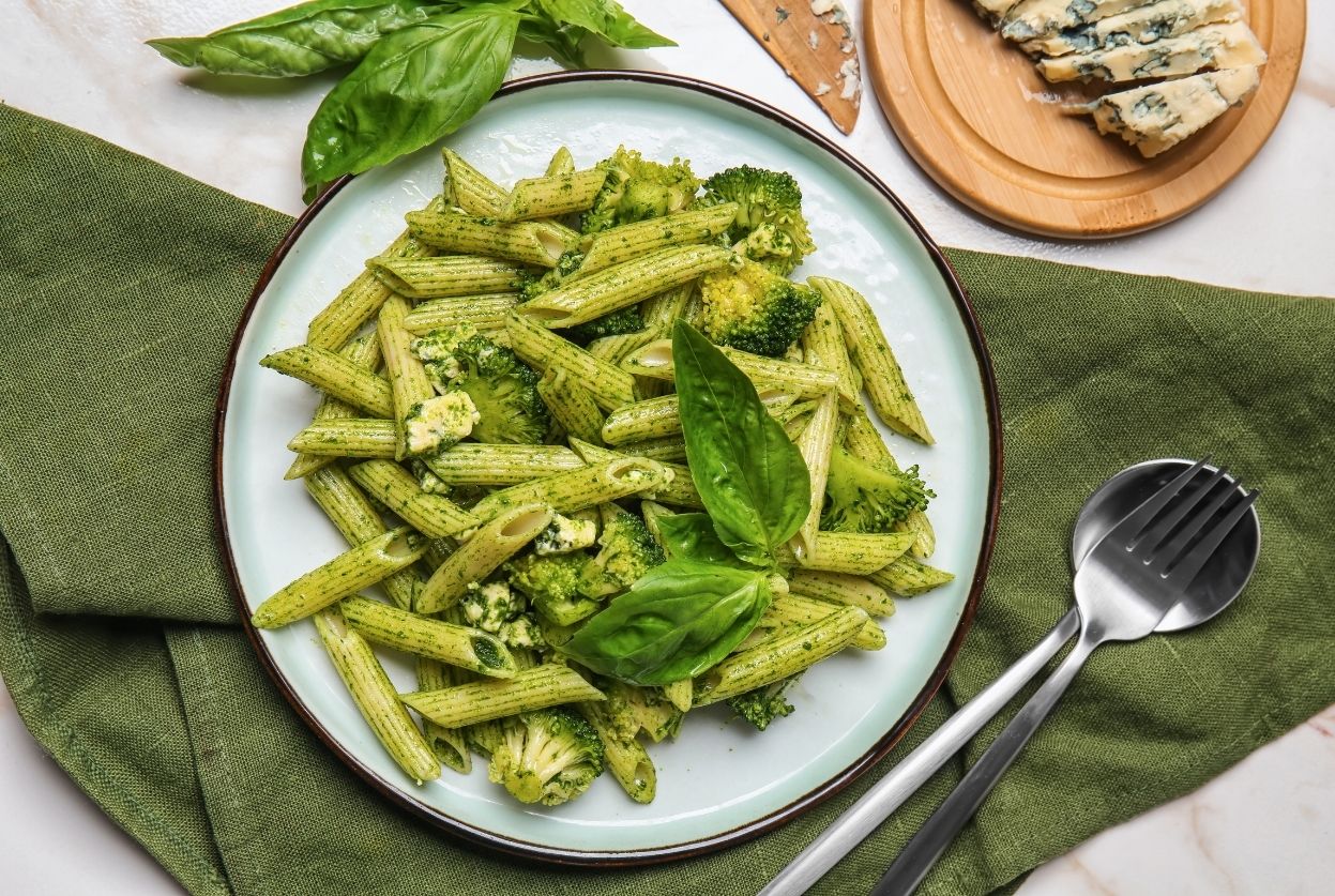pates au pesto maison