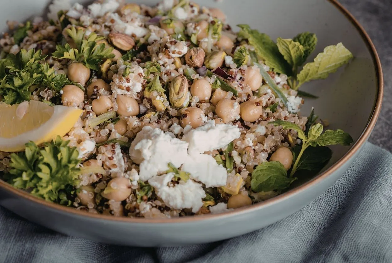 salade de pois chiches au citron