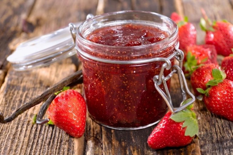 confiture de fraises