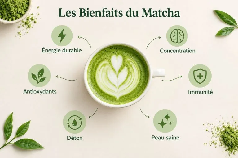 bienfaits du thé matcha